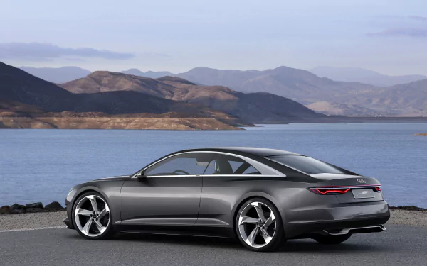 car silver car compact car Audi concept car vehicle Audi Prologue HD Desktop Wallpaper | Background Image