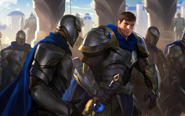 Demacia (League of Legends) Garen (League Of Legends) video game Legends of Runeterra HD Desktop Wallpaper | Background Image