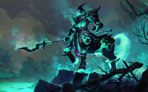 Hecarim (League Of Legends) video game Legends of Runeterra HD Desktop Wallpaper | Background Image