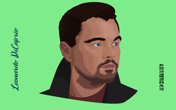 vector Celebrity Leonardo Dicaprio HD Desktop Wallpaper | Background Image
