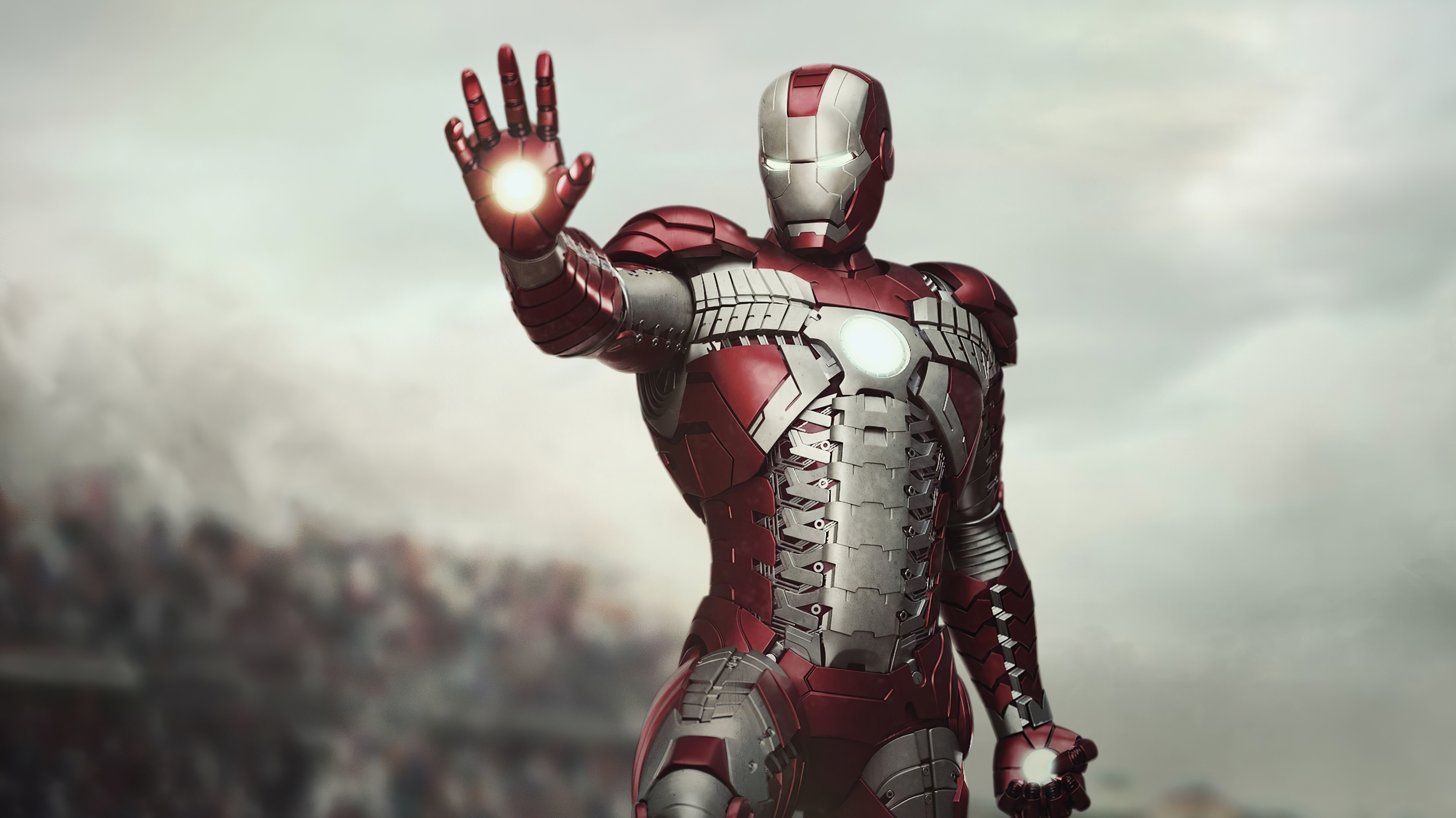 Iron Man Mark 5 Figurine 4k Ultra HD 