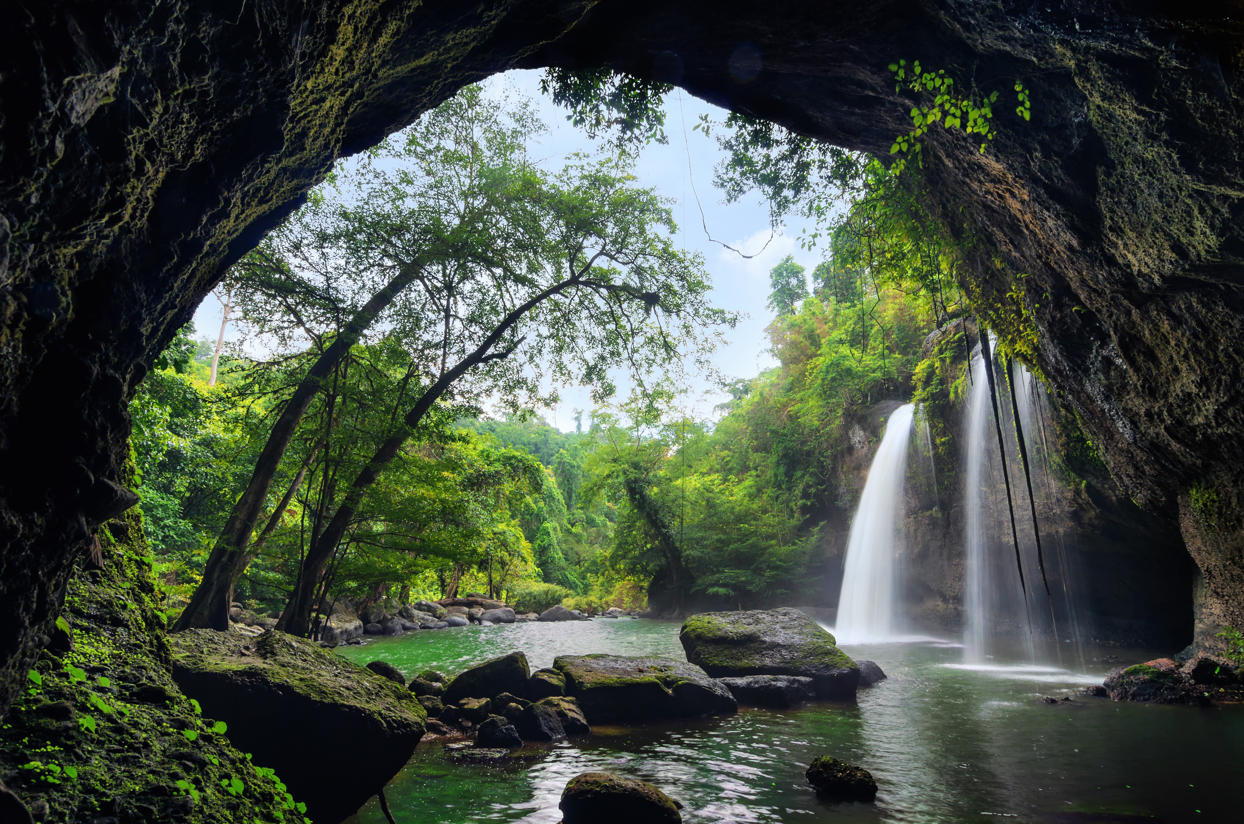 Waterfall 4k Ultra Hd Wallpaper Background Image 4928x3264 Id Wallpaper Abyss