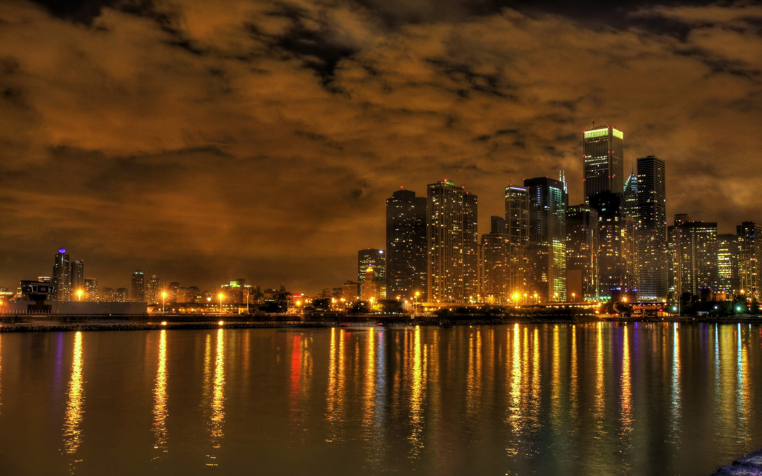 Man Made Chicago HD Wallpaper | Background Image