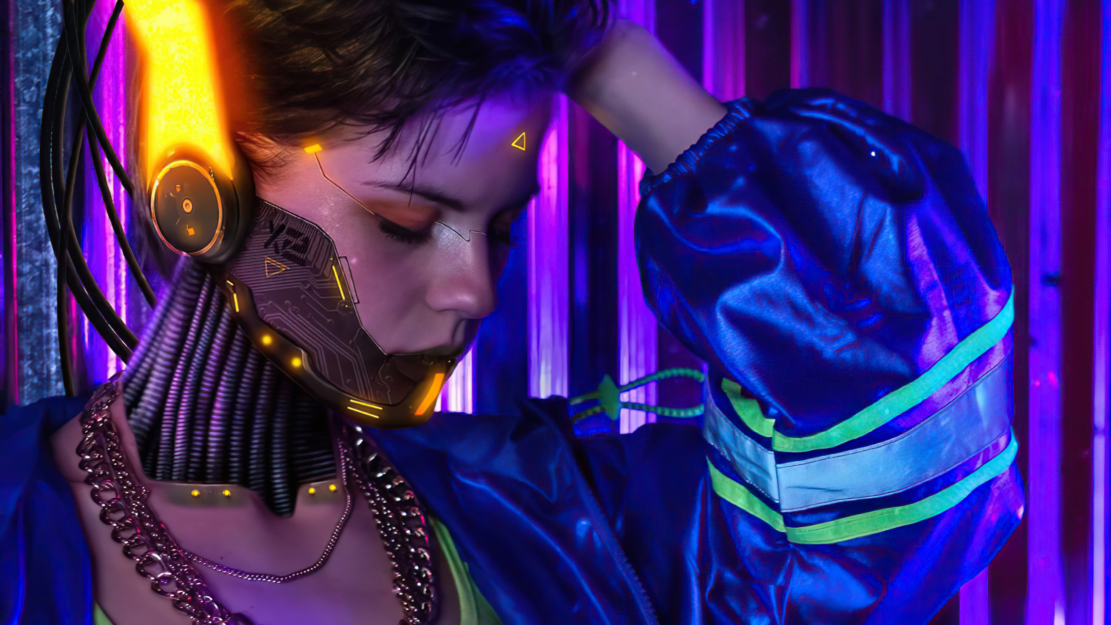 Cyberpunk Girl HD Cyberpunk 2077.jpeg Wallpapers