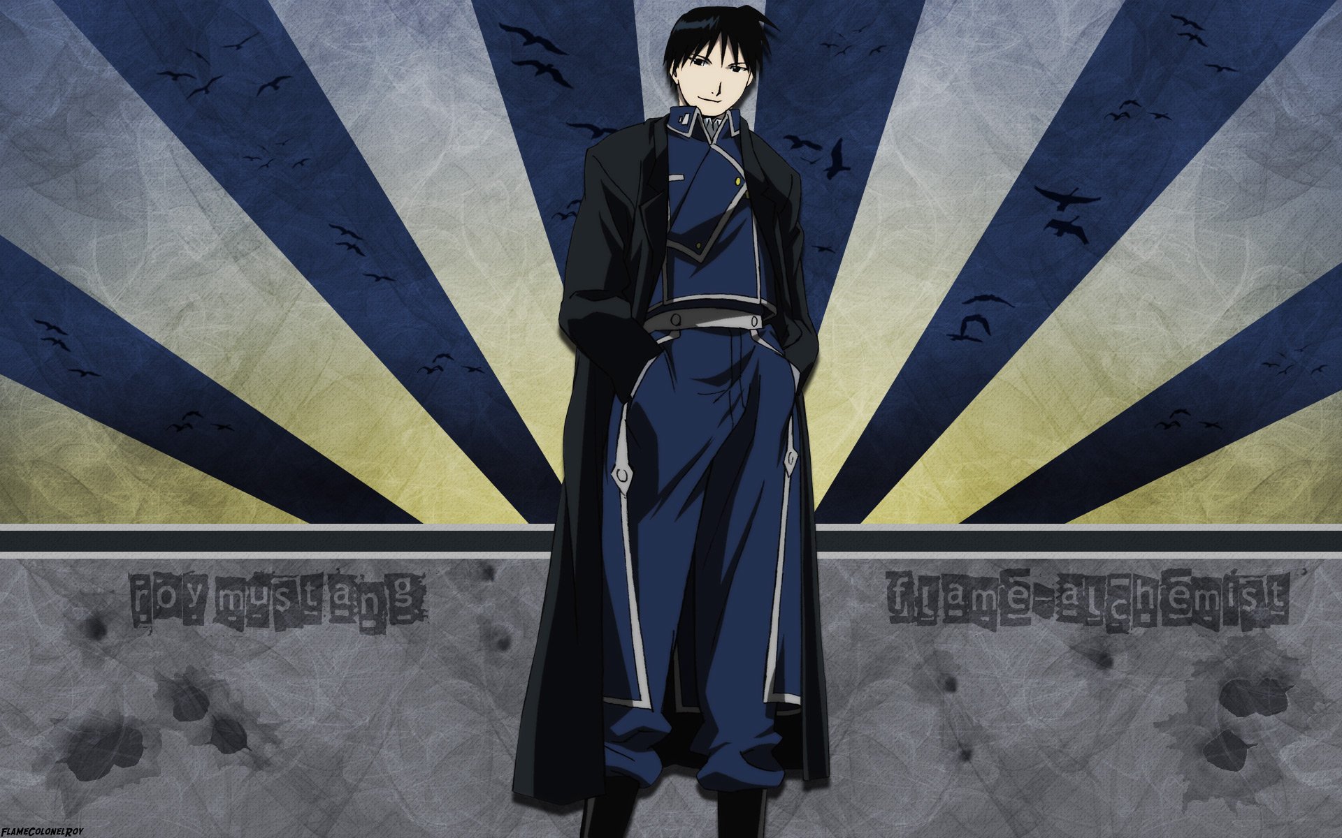Download Roy Mustang Anime Fullmetal Alchemist HD Wallpaper