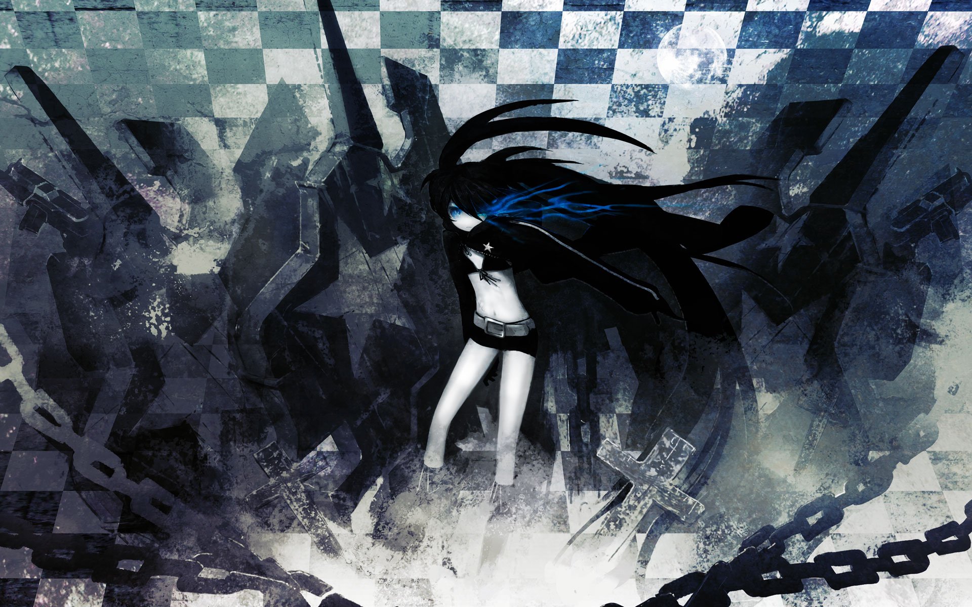 Download Anime Black Rock Shooter HD Wallpaper