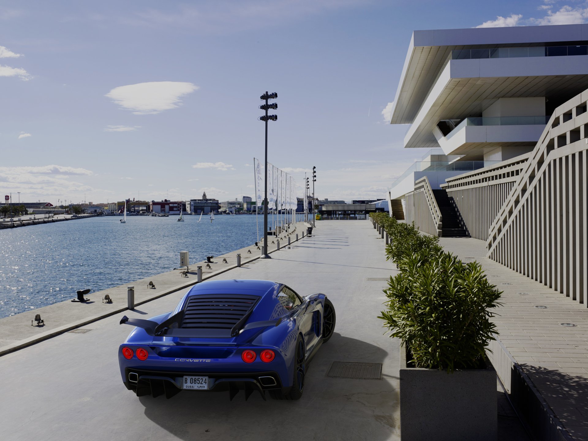 Download Chevrolet Corvette Vehicle Chevrolet Corvette (C7) 4k Ultra HD Wallpaper by Cski68