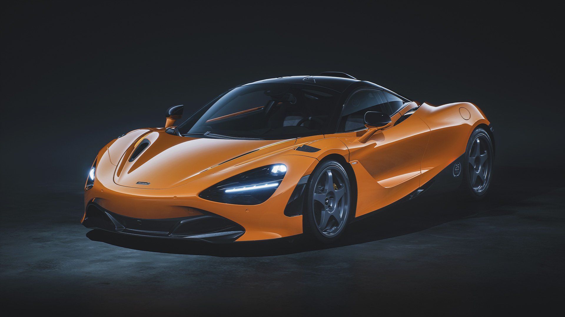Download Supercar Orange Car Car McLaren Vehicle McLaren 720S HD Wallpaper
