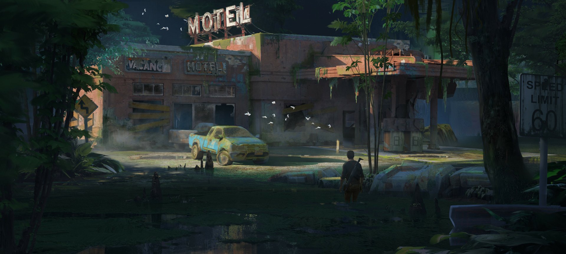 Download Sci Fi Post Apocalyptic HD Wallpaper by Arson Liu
