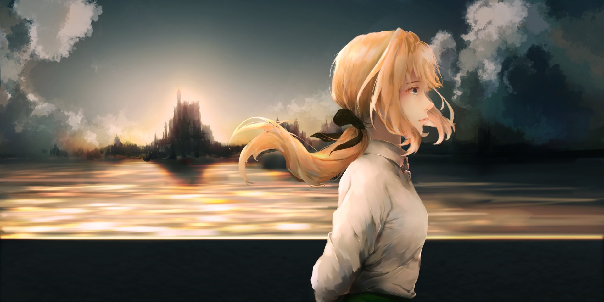 Download Violet Evergarden (Character) Anime Violet Evergarden 4k Ultra HD Wallpaper by 煤气漏气会没气