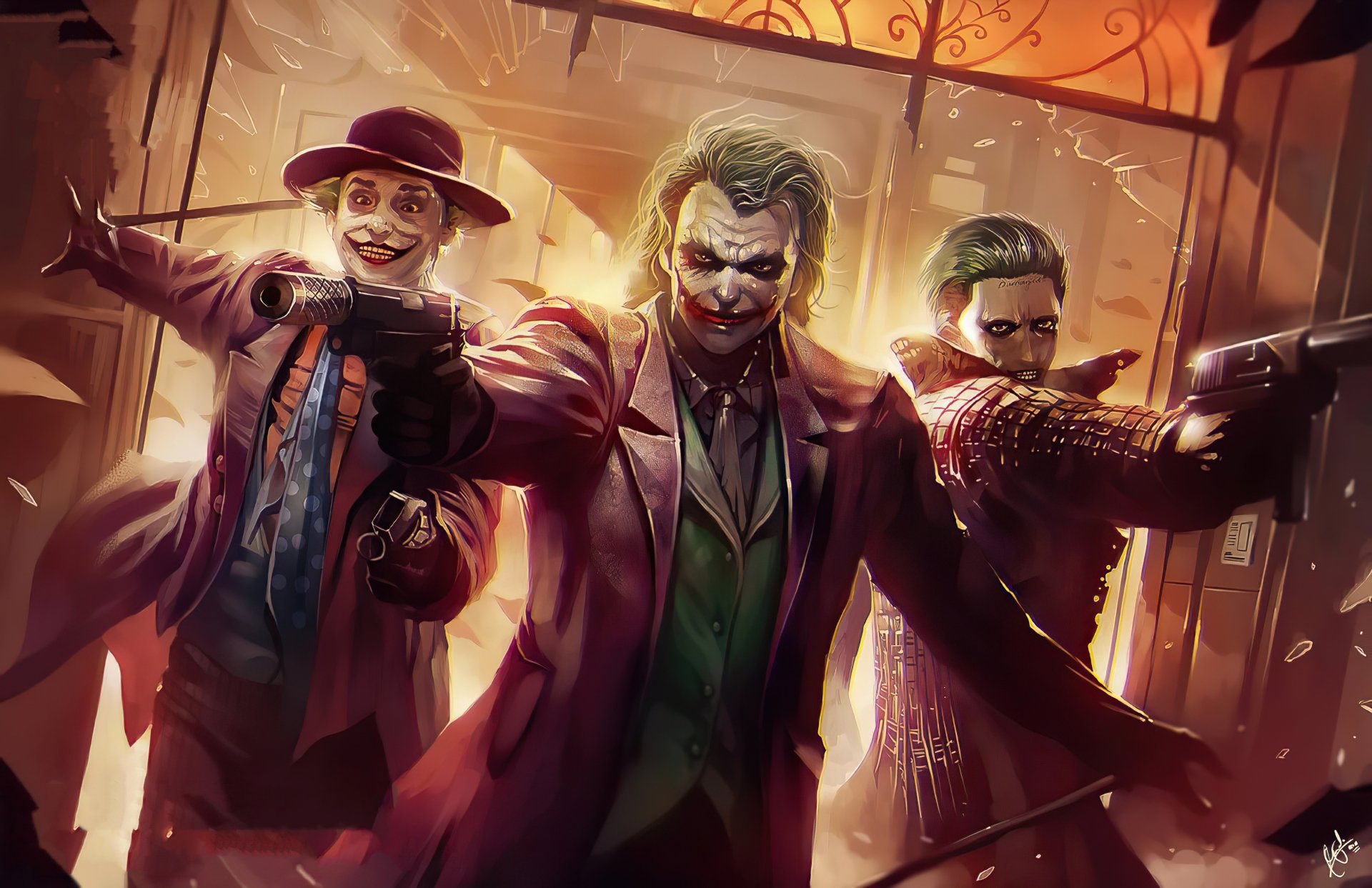 Download DC Comics Comic Joker 4k Ultra HD Wallpaper by wizyakuza