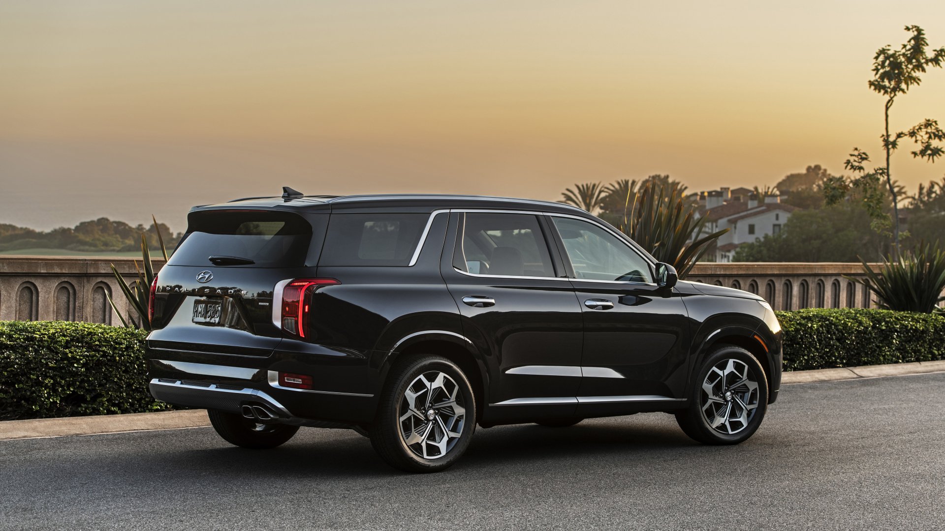 Download SUV Black Car Car Hyundai Vehicle Hyundai Palisade 4k Ultra HD Wallpaper