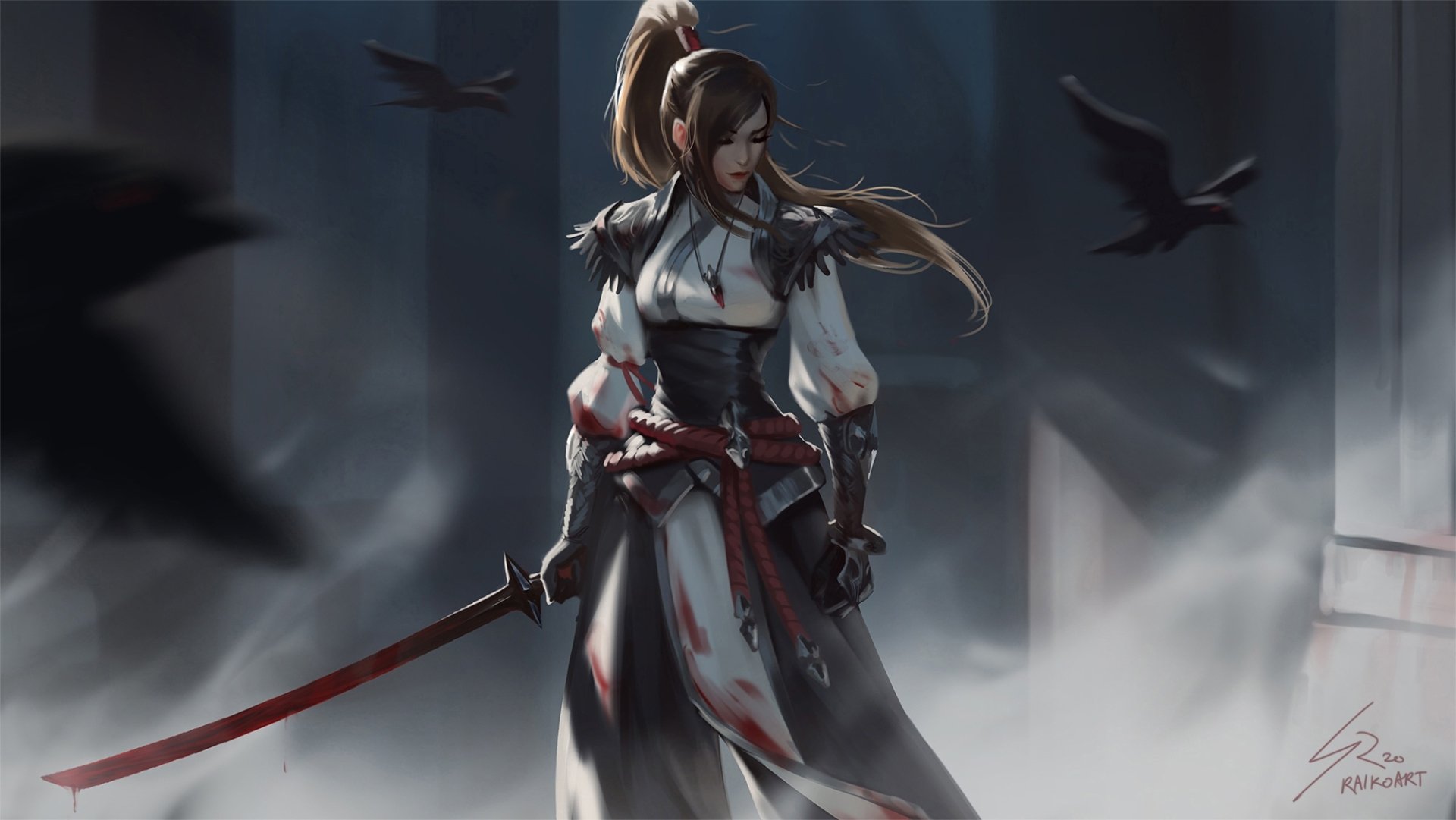 Warrior Women With Sword 4k Wallpaper Hd Artist Wallp - vrogue.co