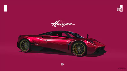  Pagani huayra vector by sumandas094