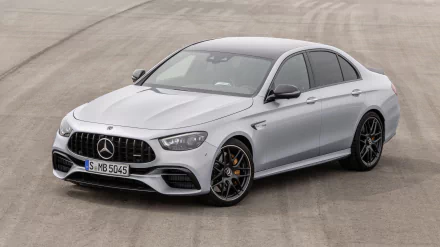 silver car car Mercedes-Benz Mercedes-AMG vehicle Mercedes-AMG E 63 HD Desktop Wallpaper | Background Image
