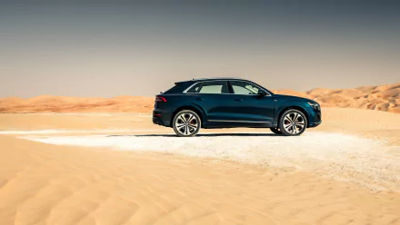 desert SUV car Audi vehicle Audi Q8 HD Desktop Wallpaper | Background Image