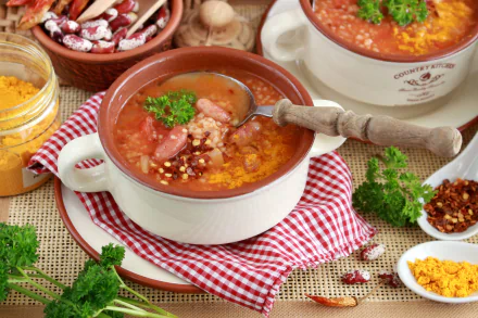 food soup HD Desktop Wallpaper | Background Image