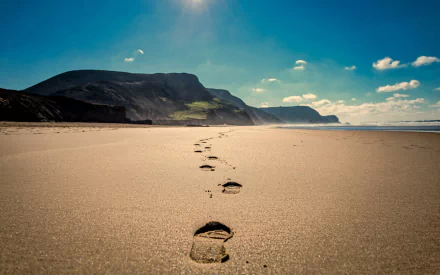 sand nature beach HD Desktop Wallpaper | Background Image