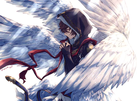 Sandalphon (Granblue Fantasy) Anime Granblue Fantasy HD Desktop Wallpaper | Background Image