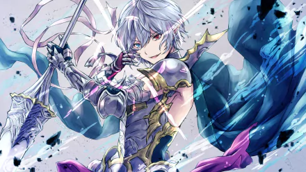 heterochromia Grimnir (Granblue Fantasy) Anime Granblue Fantasy HD Desktop Wallpaper | Background Image