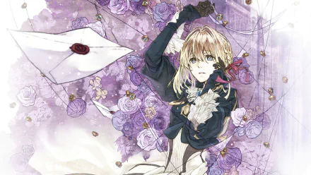Anime Violet Evergarden HD Desktop Wallpaper | Background Image