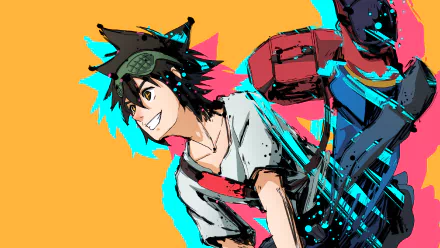 Jin Mori Anime The God of High School HD Desktop Wallpaper | Background Image