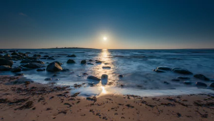 shore sea nature beach HD Desktop Wallpaper | Background Image