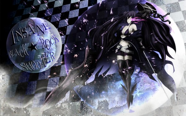 Anime Black Rock Shooter Insane Black Rock Shooter HD Wallpaper | Background Image