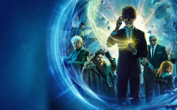Colin Farrell Judi Dench Josh Gad movie Artemis Fowl HD Desktop Wallpaper | Background Image