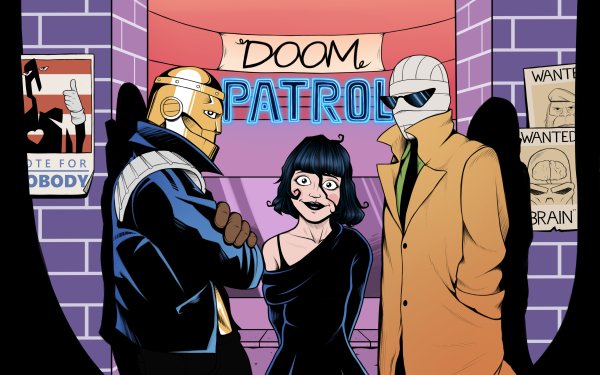 Comics Doom Patrol Robotman Crazy Jane Negative Man HD Wallpaper | Background Image