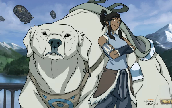 Korra (The Legend Of Korra) Skadi (Smite) video game Smite HD Desktop Wallpaper | Background Image
