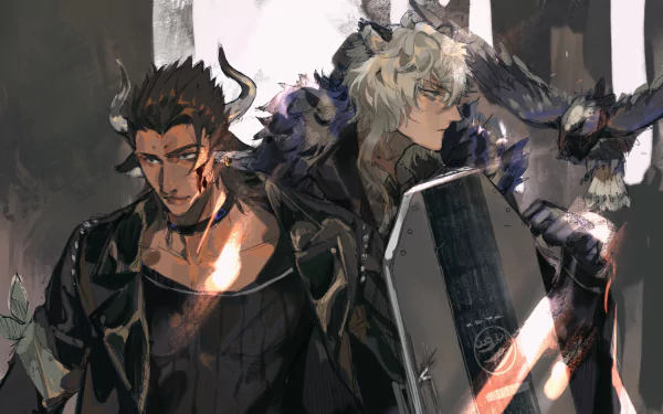 SilverAsh (Arknights) Matterhorn (Arknights) video game Arknights HD Desktop Wallpaper | Background Image