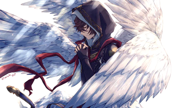 Sandalphon (Granblue Fantasy) Anime Granblue Fantasy HD Desktop Wallpaper | Background Image