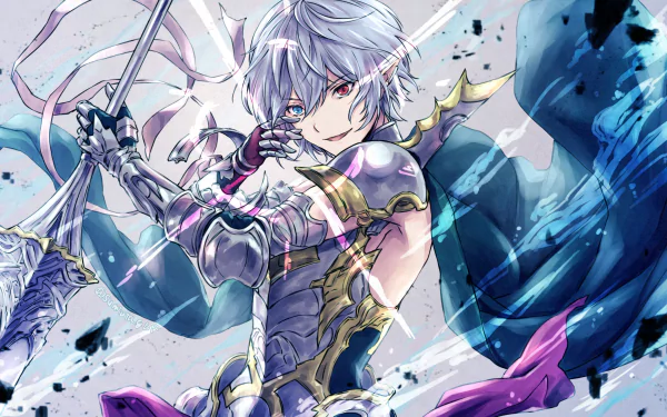 heterochromia Grimnir (Granblue Fantasy) Anime Granblue Fantasy HD Desktop Wallpaper | Background Image