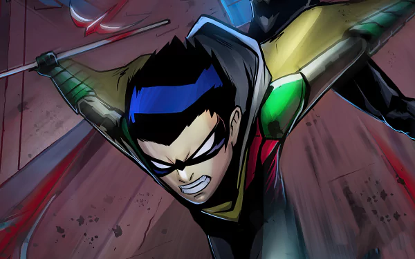 Damian Wayne DC Comics Robin (DC Comics) Comic HD Desktop Wallpaper | Background Image