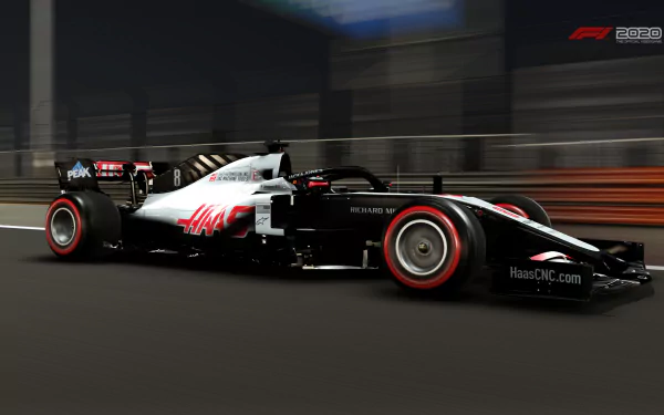 Haas F1 Team VF-20 video game F1 2020 HD Desktop Wallpaper | Background Image