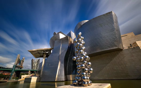  Spain, Bilbao, Guggenheim Museum