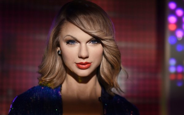 Music Taylor Swift Singer Blonde American Blue Eyes Lipstick HD Wallpaper | Background Image
