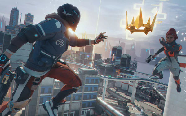 video game Hyper Scape HD Desktop Wallpaper | Background Image