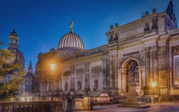 Brühl's Terrace, Historic architectural ensemble in Dresden, Germany