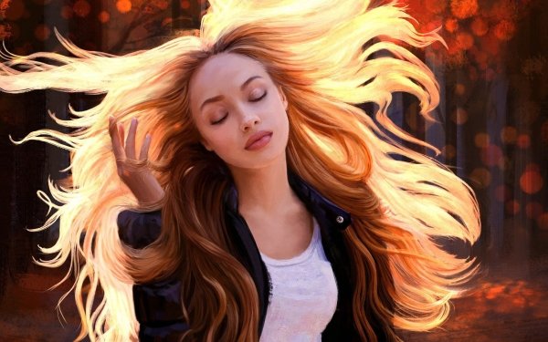 Women Artistic Mood Long Hair Redhead HD Wallpaper | Background Image