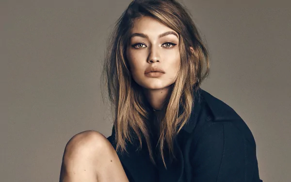 blonde model American Celebrity Gigi Hadid HD Desktop Wallpaper | Background Image