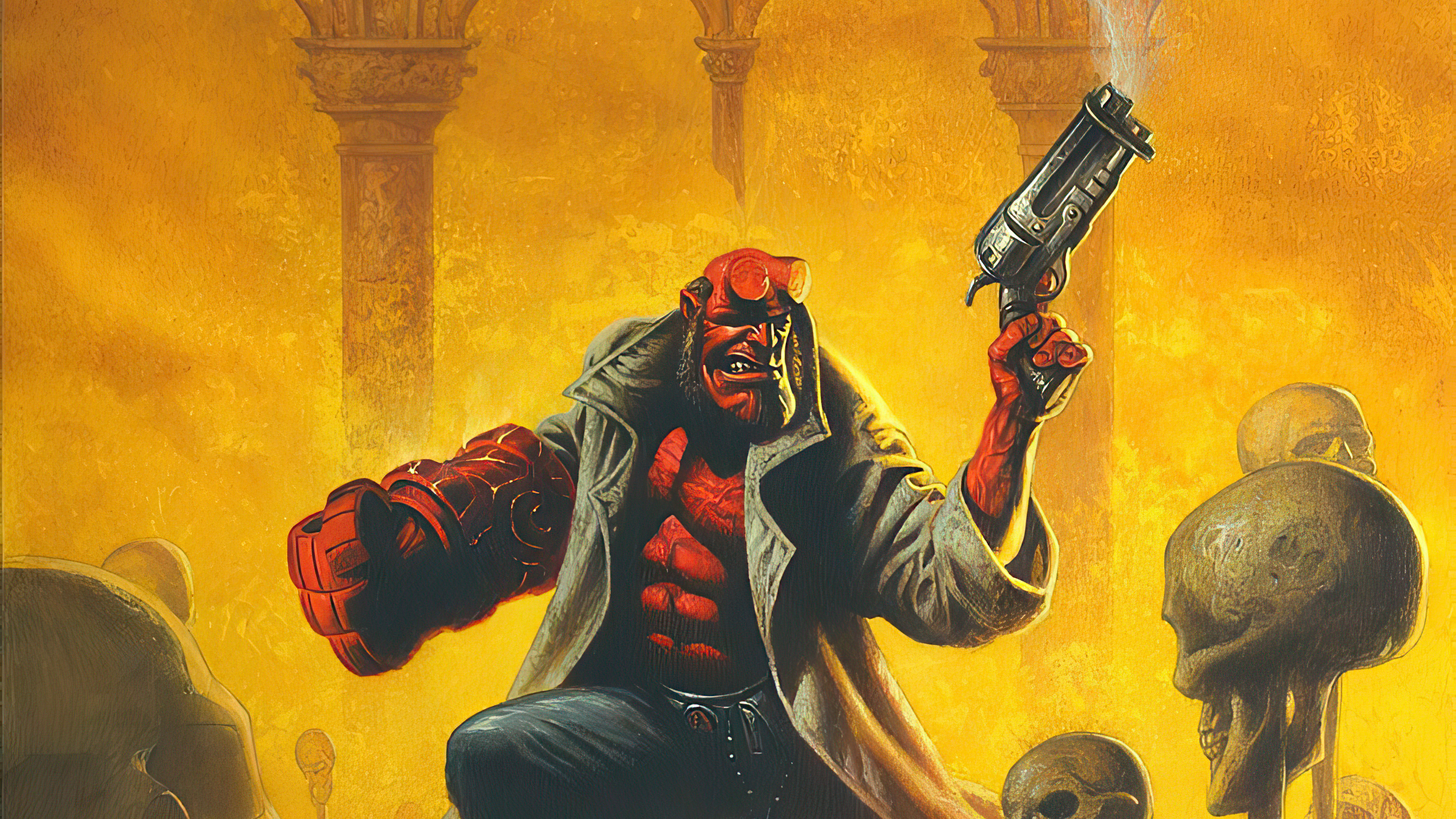 Comics Hellboy HD Wallpaper | Background Image