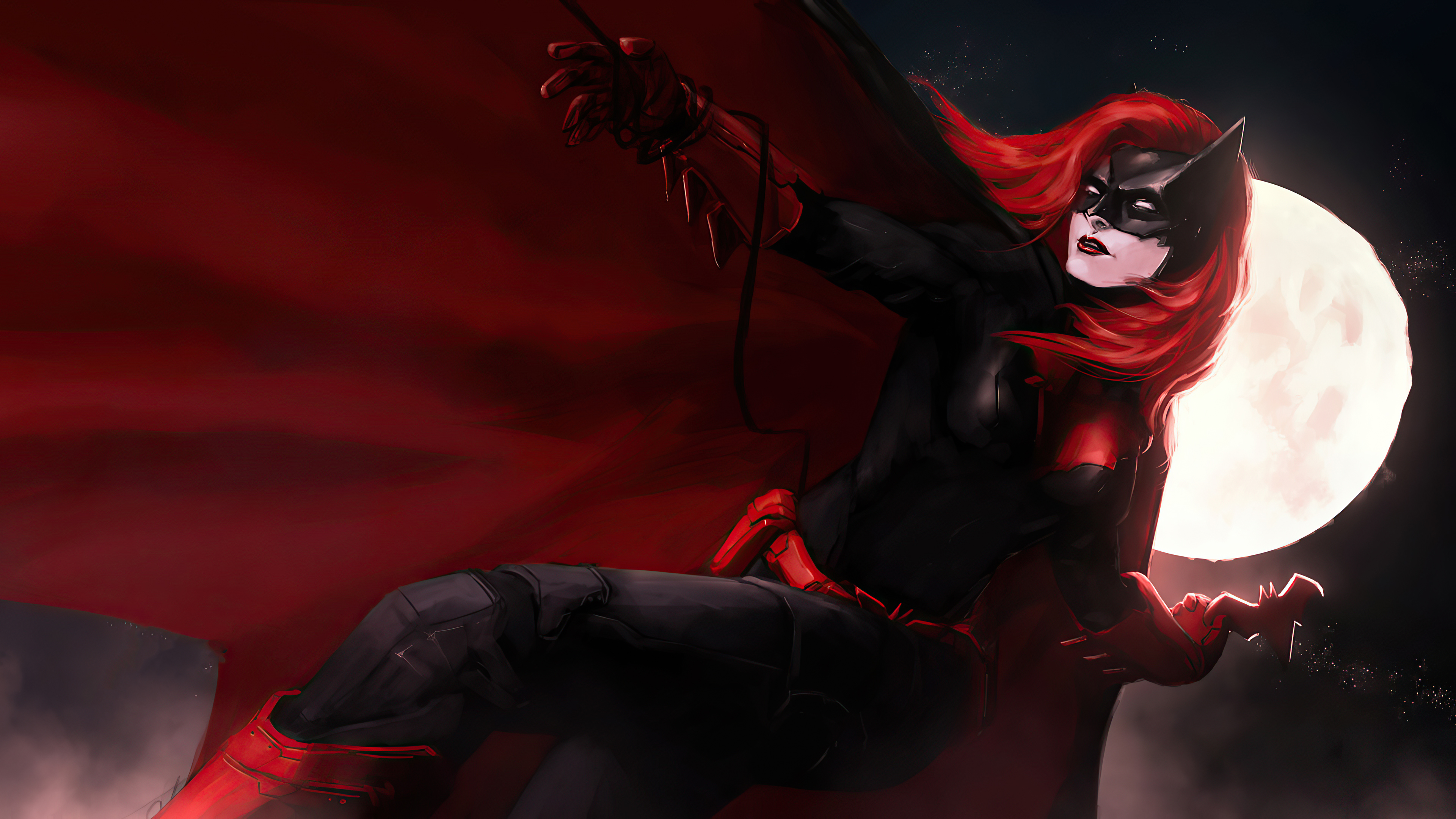 Batwoman 4k Ultra HD Wallpaper by Miguel Blanco