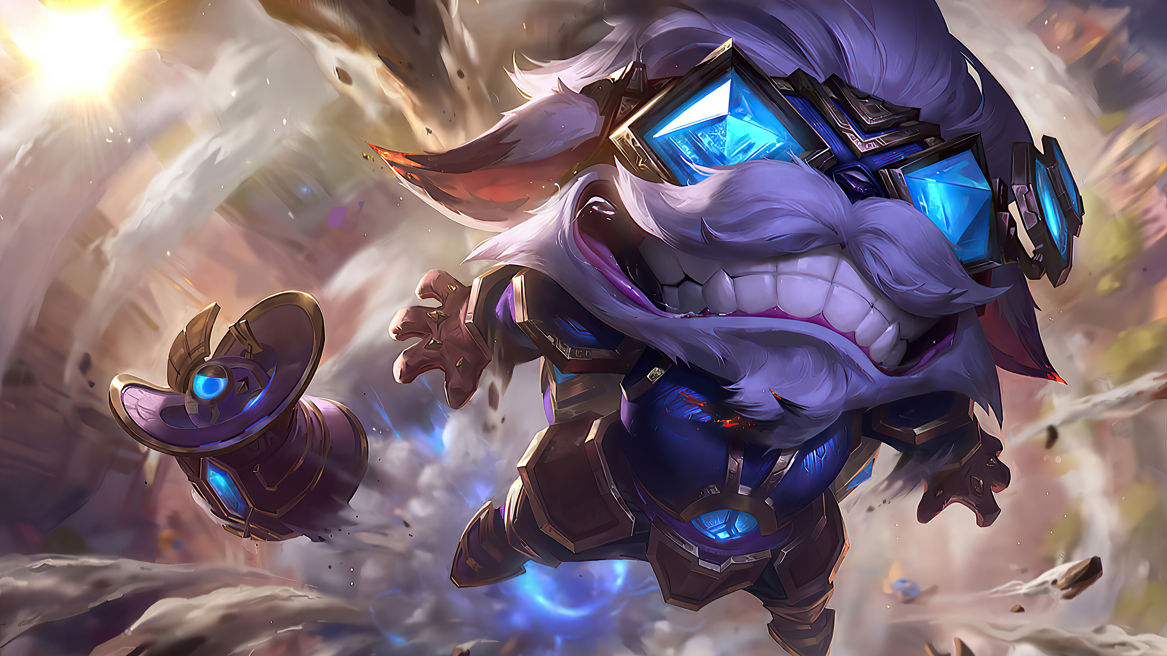 League of Legends Wild Rift Ziggs LoL 4K Wallpaper #4.1664