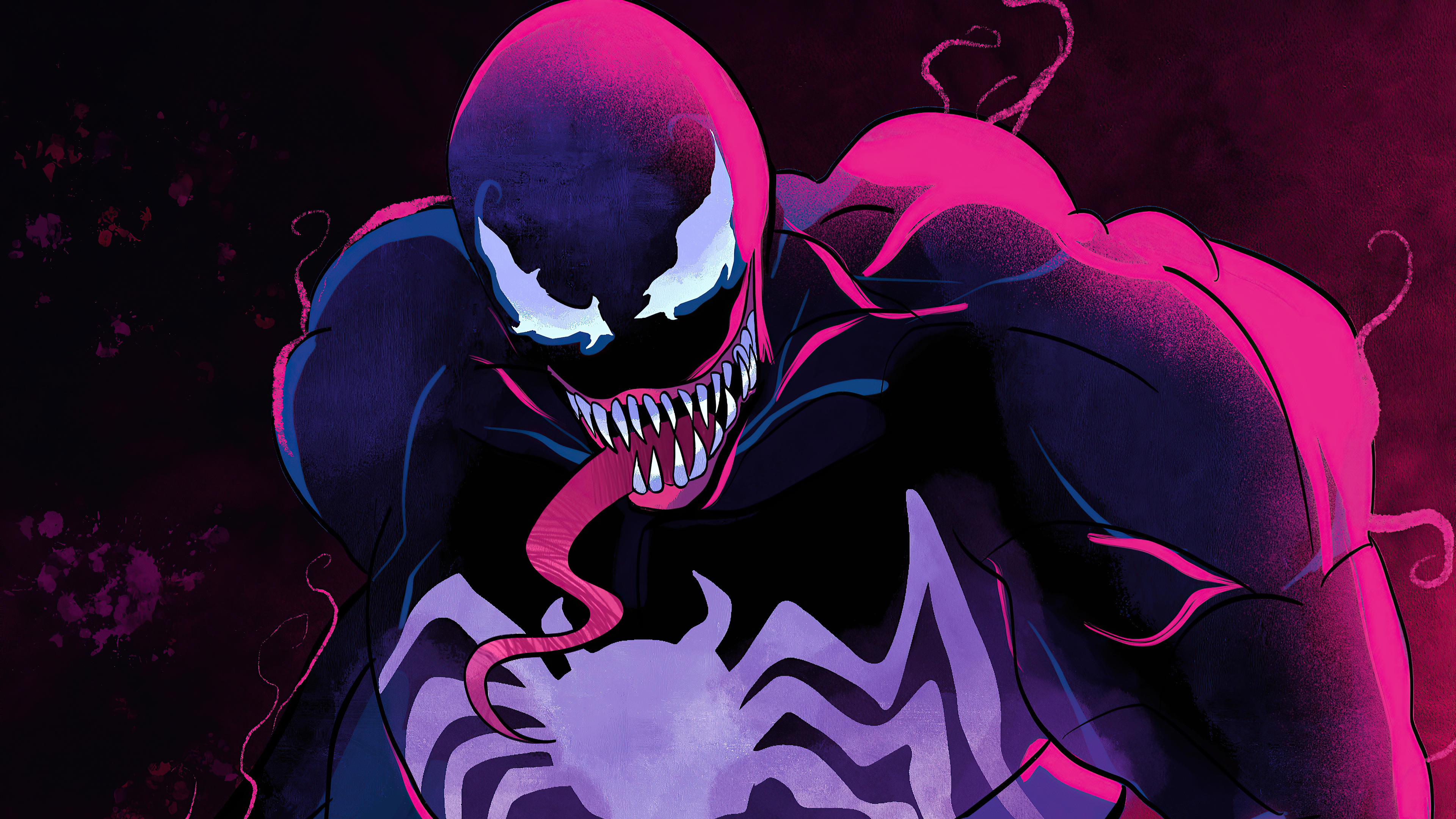 Logo bảo vệ Marvel Venom Lethal, png | PNGEgg