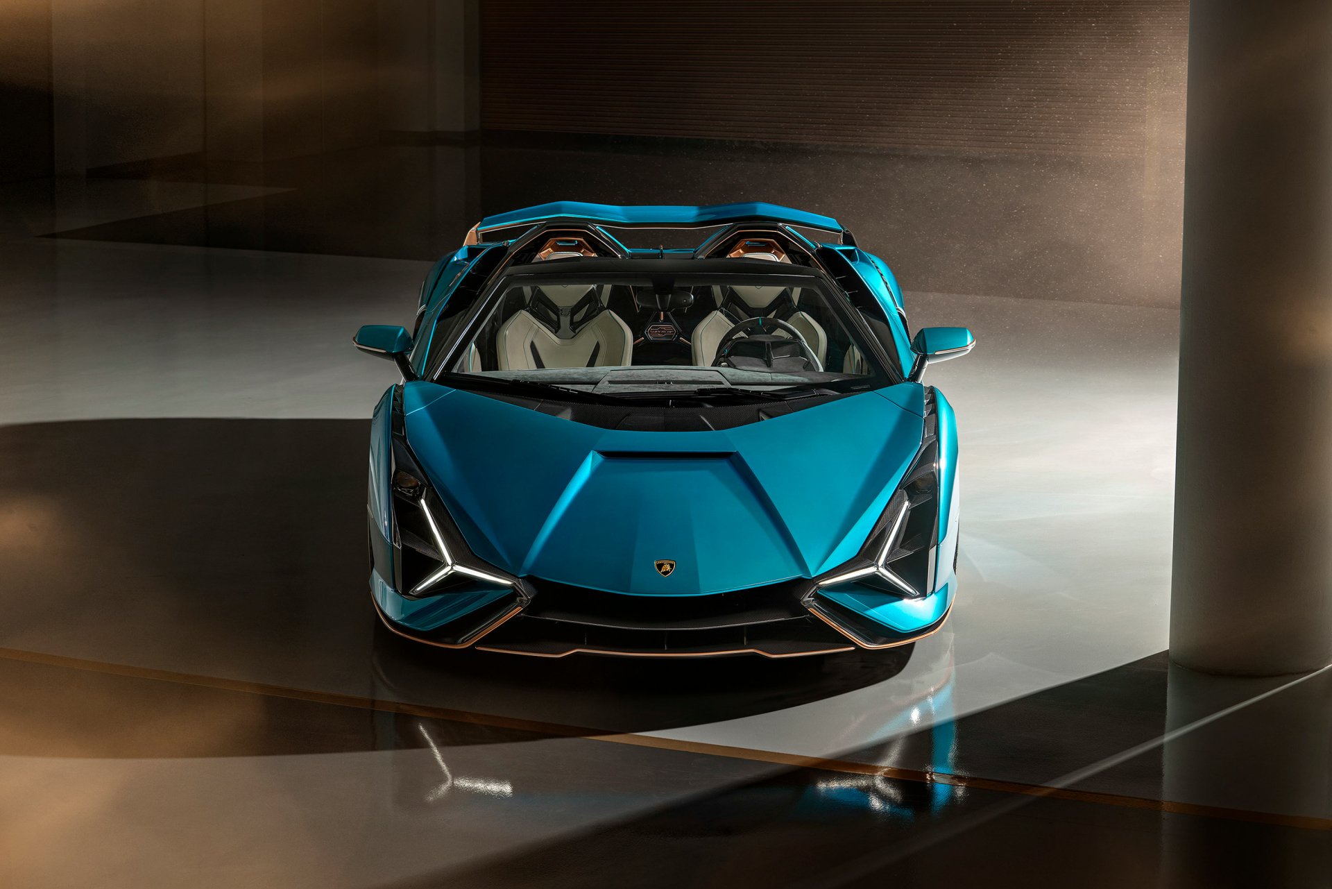 Lamborghini Sián FKP 37 Roadster HD Wallpaper | Background Image