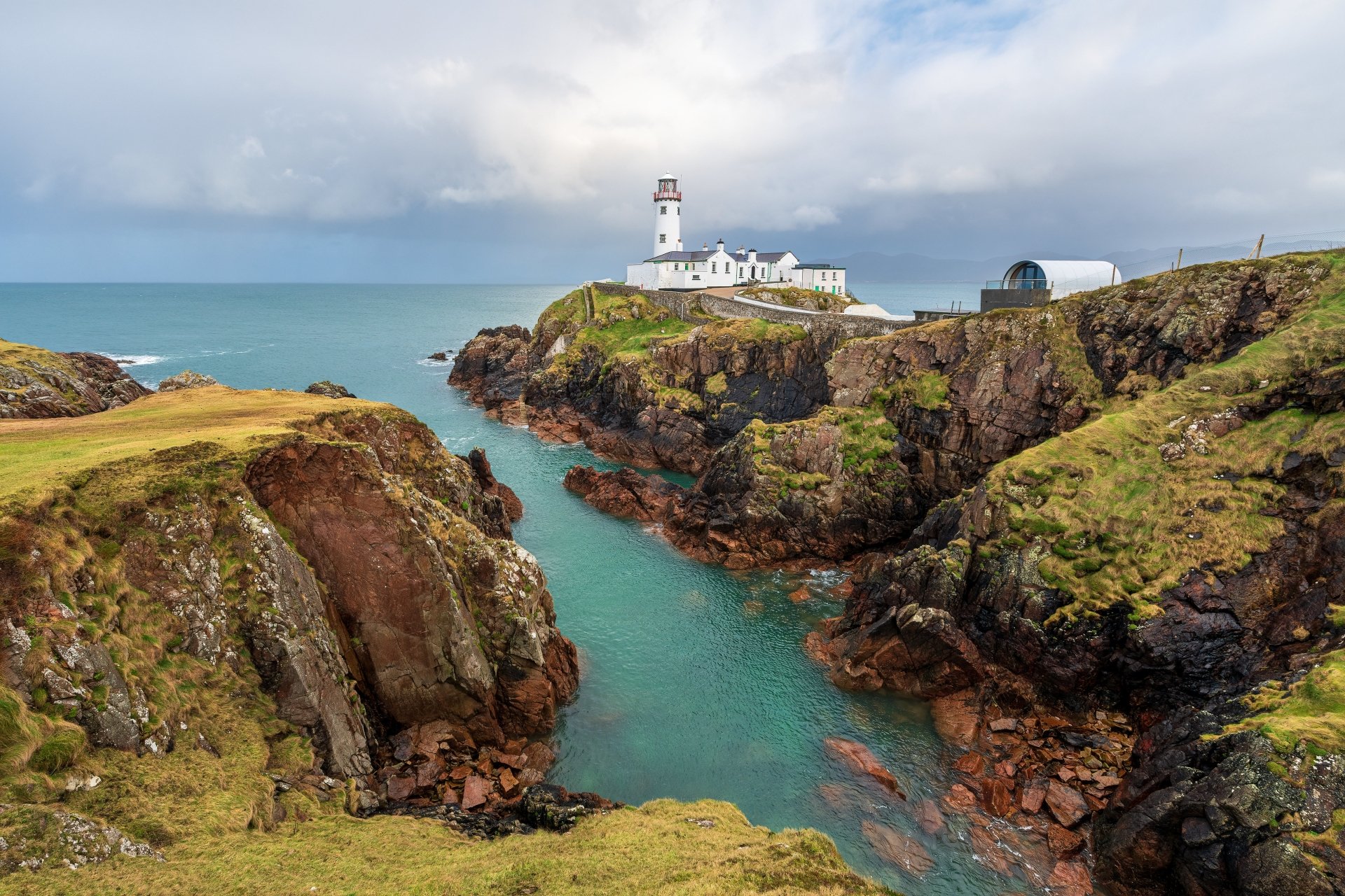 Man Made Lighthouse 4k Ultra HD Wallpaper by Zancan Matteo