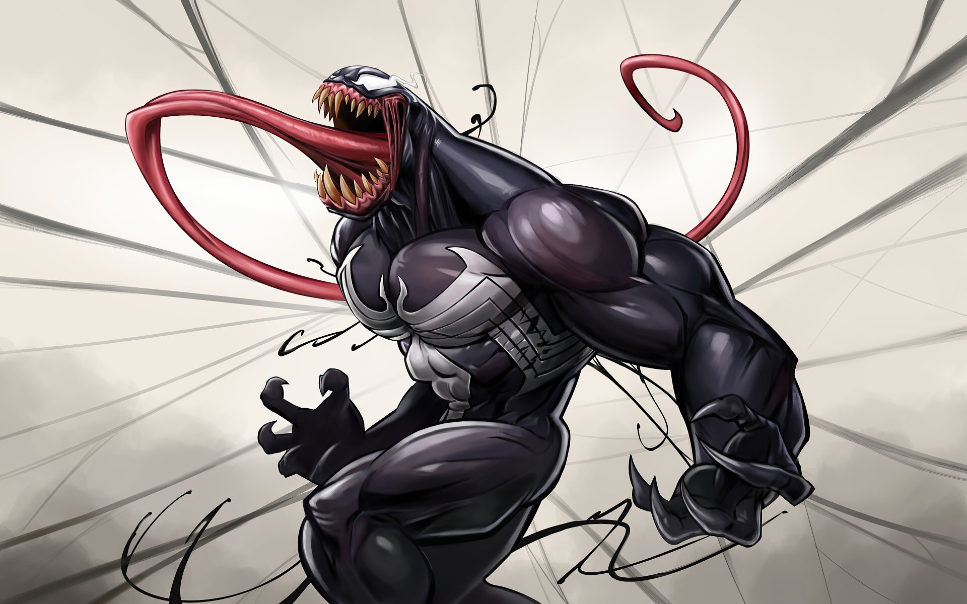 Download Comic Venom 4k Ultra Hd Wallpaper By Dylan Prishandy