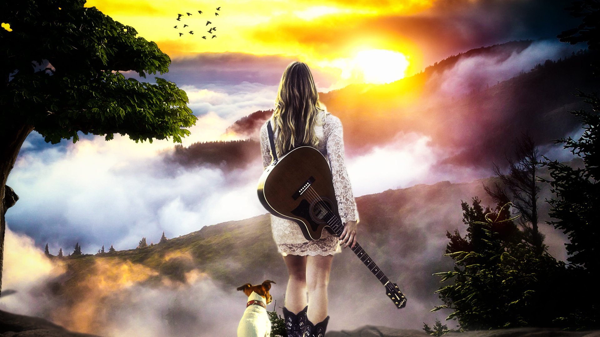 Download Woman Artistic HD Wallpaper